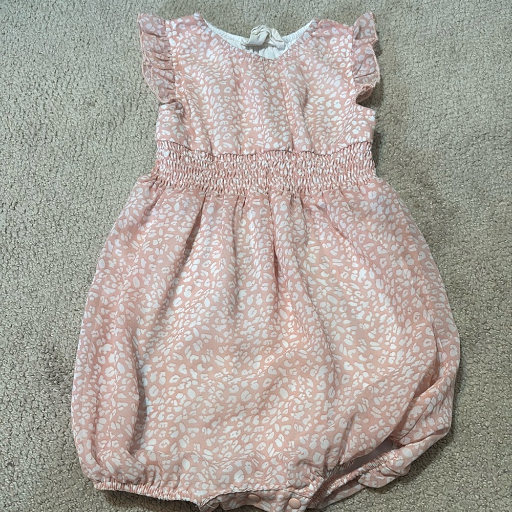 Mabel + Honey Pink Leopard Bubble 18 Months